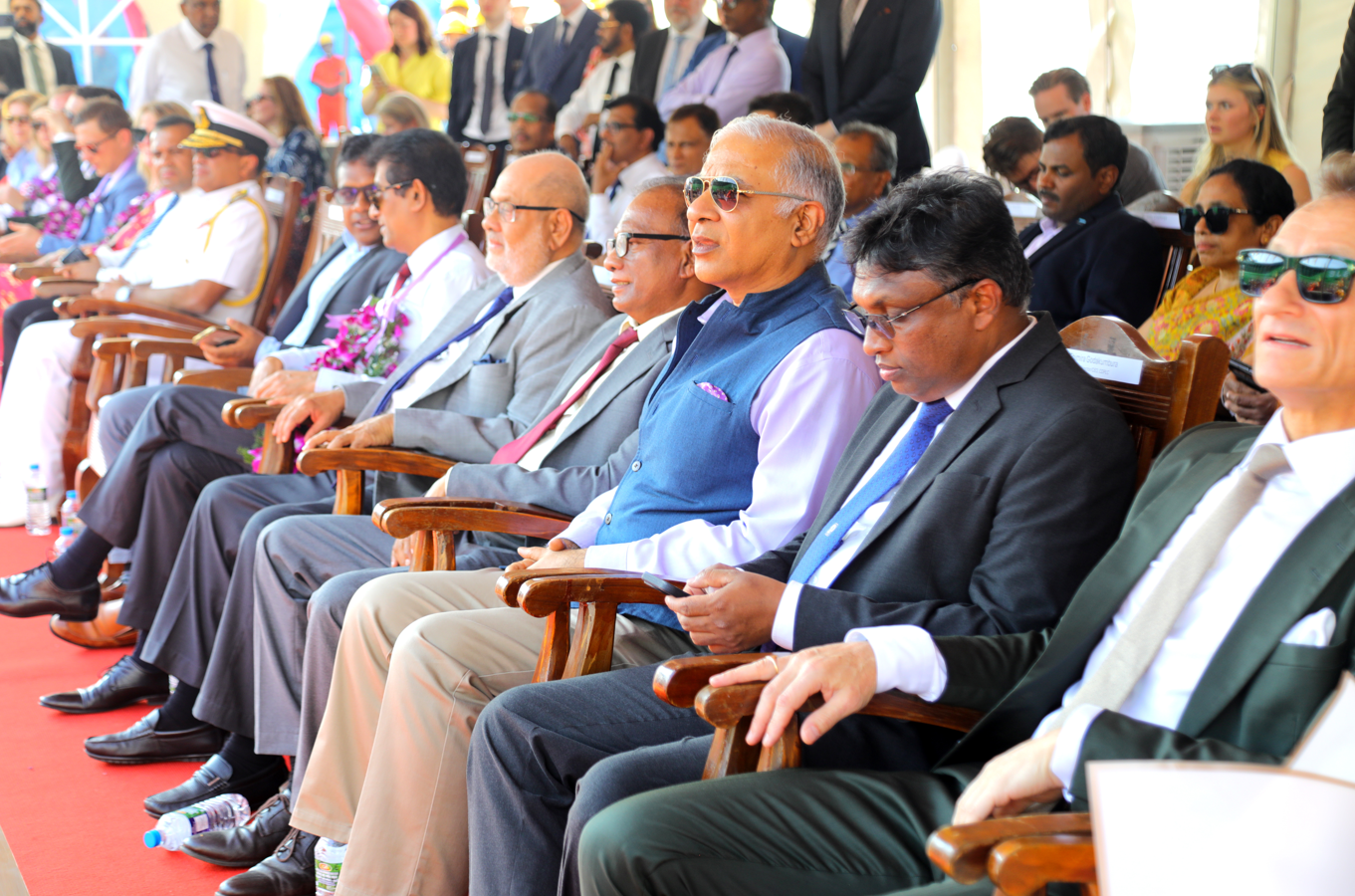 Dignitaries at event